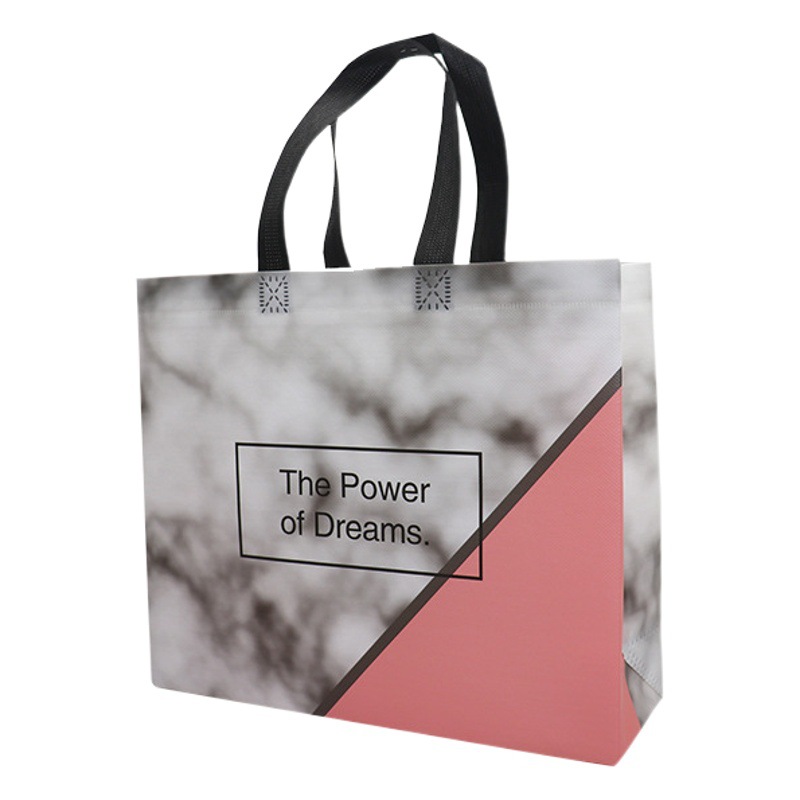 Children's Toys Non-Woven Gift Bag Hand-Made Satchel Boy and Girl Clothing Bag Custom-Made Hot-Pressed Laminated Shopping Bag