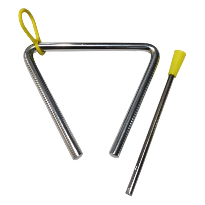 Metal 4 inch triangle wholesale children's performance Entertainment percussion triangle standard musical instrument Iron Triangle