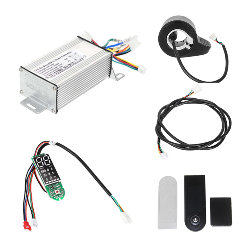 Picture of 8.5inch Scooter Universal Accessories 36V Control Set Bluetooth Version Digital Display Instrument Controller Full Set