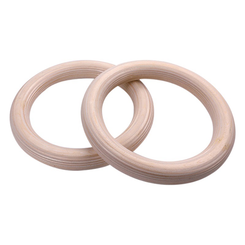 Picture of Indoor gymnastics fitness pull-up rings Sports rings Birch rings set home sports rings