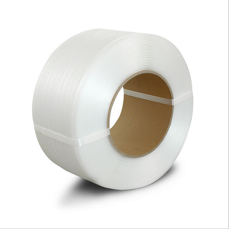 Picture of Packaging Belt Semi-Automatic 13.5mm Pp Belt for Baler 10kg White Plastic Packaging Belt Hand Tie