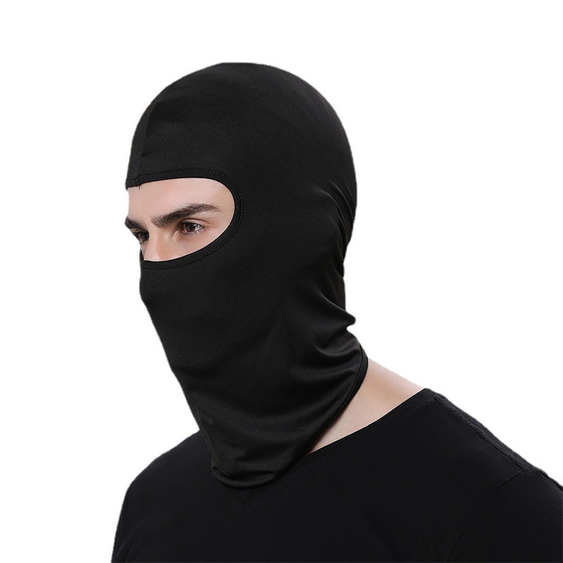 Picture of Milk Silk Lycra Soft Equipment Outdoor Cycling Bicycle Motorcycle Windproof Sunproof Dustproof Mask Mask Headband