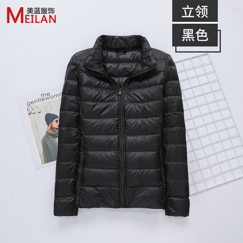 Picture of Women's down Jacket 2025 New Short Style Lightweight Thickened Warm Slim Fit Korean Style White Duck down Fashion Coat Wholesale