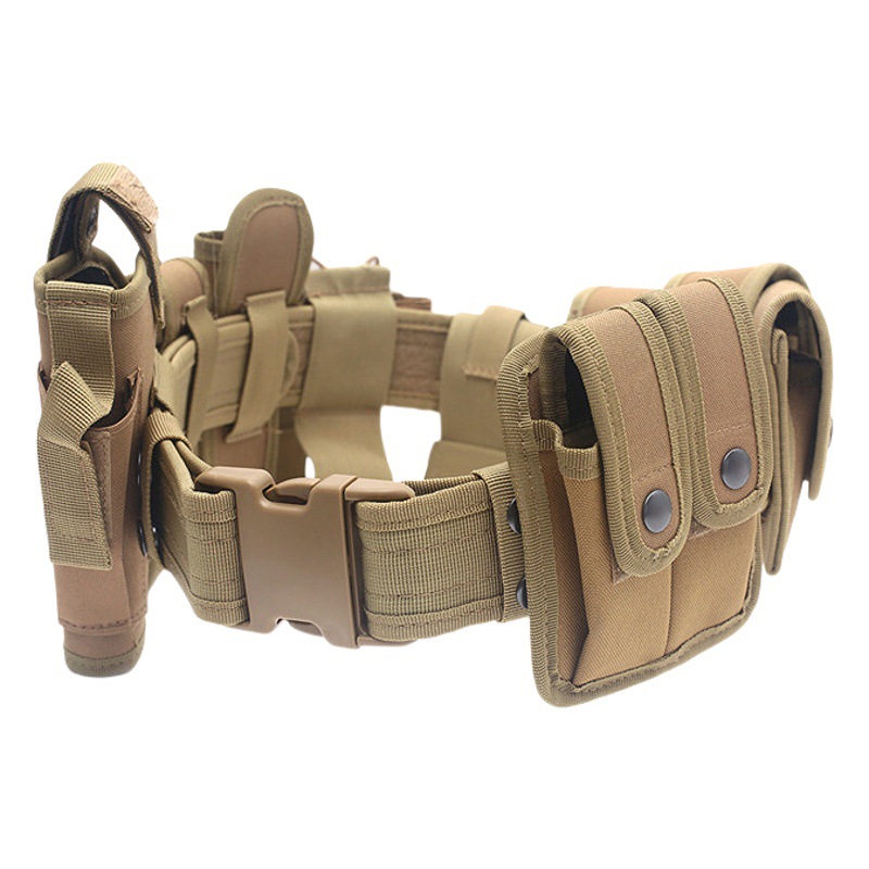 Outdoor tactical ten-piece belt security service waist seal executive tool accessories waist quick release outer belt wholesale