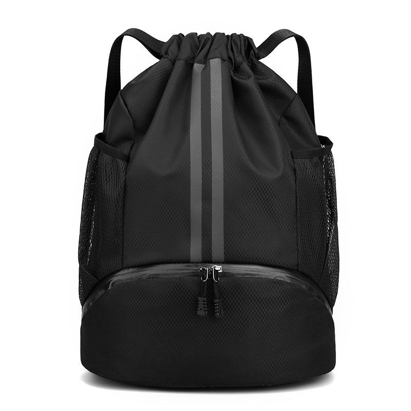 Picture of Basketball Bag Swimming Bag Dry and Wet Separate Women's Storage Bag Sports Backpack Training Fitness Bundle Drawstring Backpack Men's Backpack