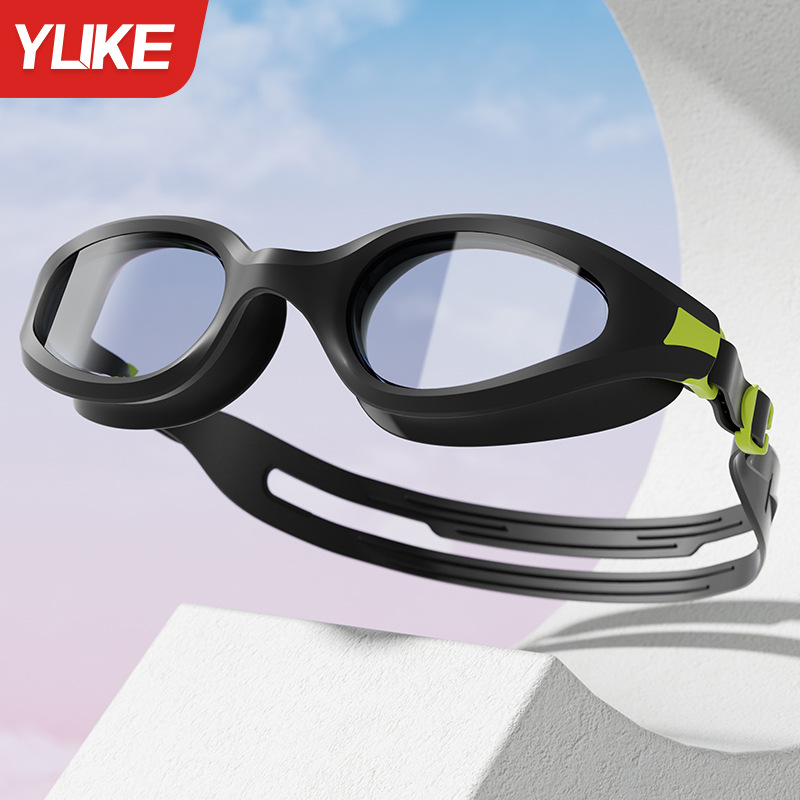 Picture of Swimming Goggles Women's Waterproof Anti-fog High Definition Myopia Swimming Glasses Men's Professional Diving Equipment Swimming Cap suit