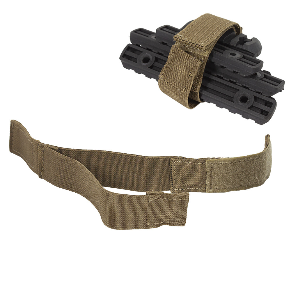 Cross-border Amazon tactical magnetic adsorption binding belt 1inch wire storage finishing elastic nylon functional rope
