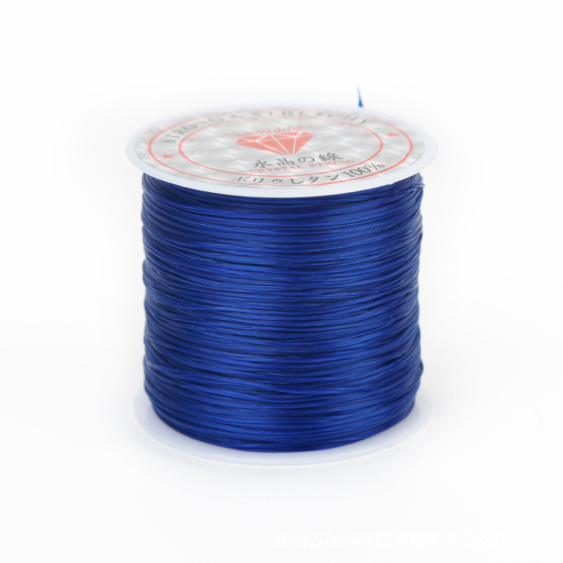 Picture of Flat elastic string bracelet rope spandex crystal line hand-worn beads bracelet accessories material manufacturers