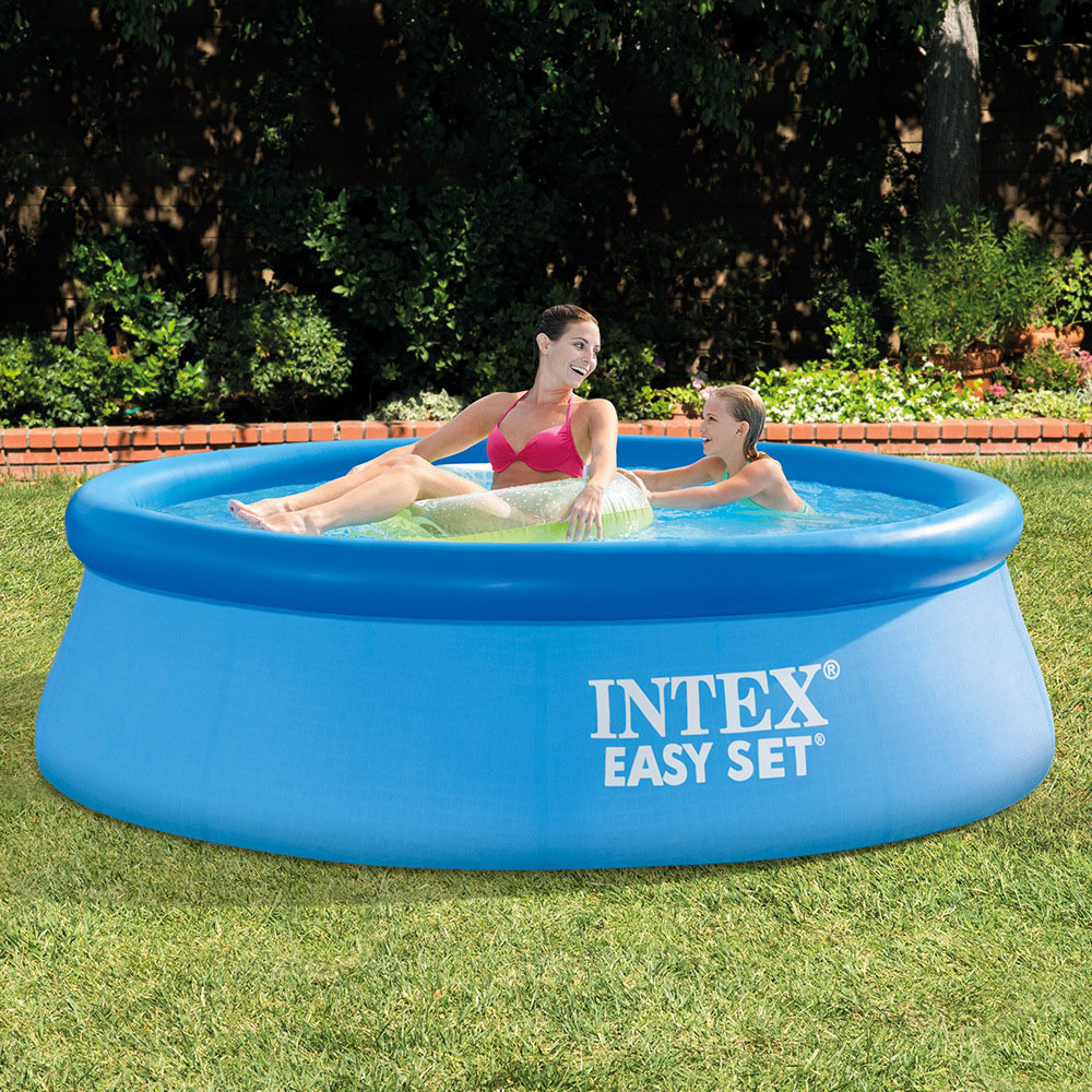Intex28106Agp Pool Simple Pool Outdoor Camping Family Swimming Pool 8" Dish Pool