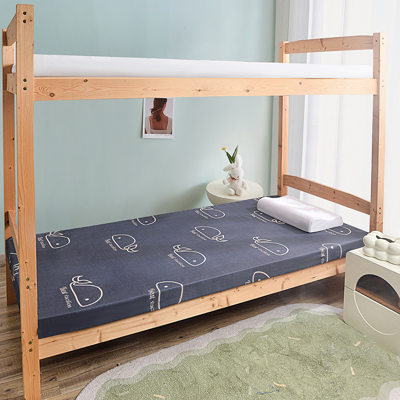Picture of Student Dormitory Mattress Thick Cushion 1.2 m Dormitory Single Memory Sponge High Resilience Hard Cotton for School