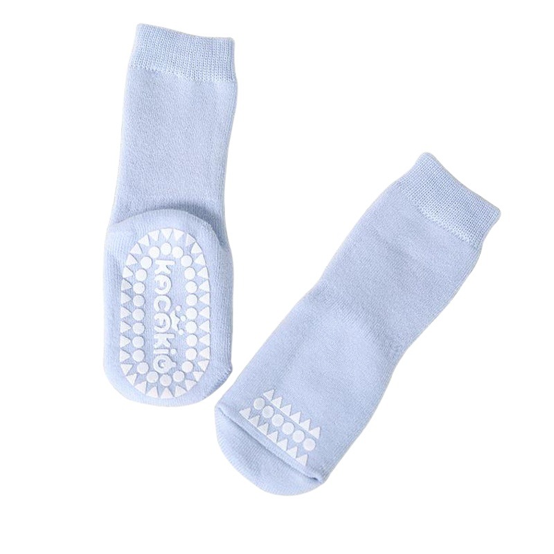Picture of Baby boneless thickened terry socks for autumn and winter baby a pure girls' cotton children's indoor non-slip dispensing floor socks