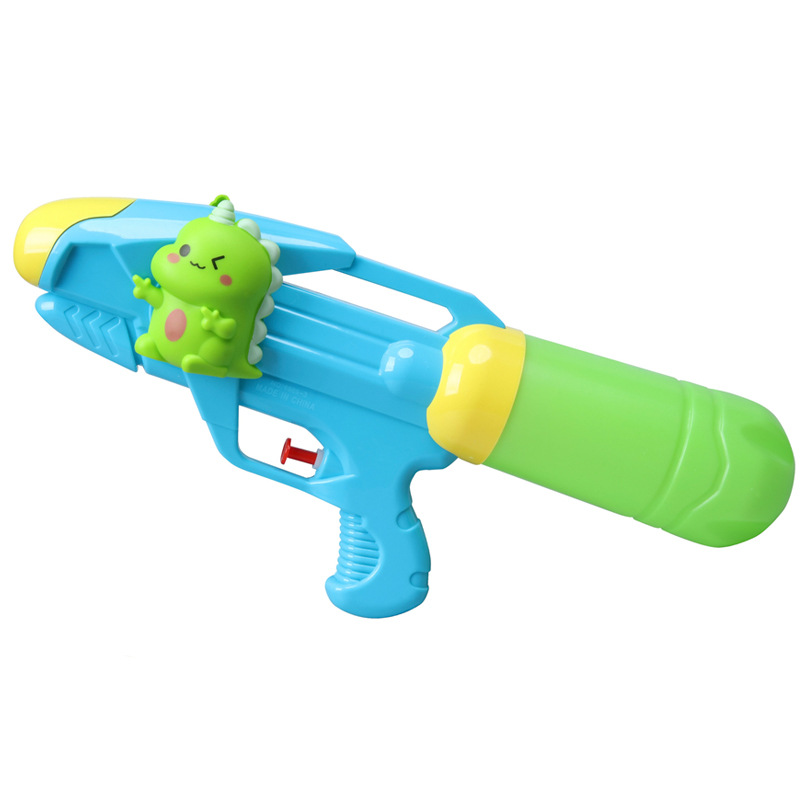 Picture of New children's water gun toy Net red double nozzle water gun pony dinosaur duck shark pull-out water gun