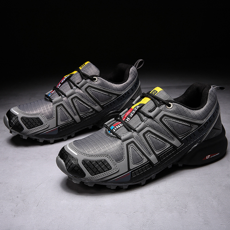 2024 new cross-border plus size men's fashion personalized leisure sports shoes foreign trade off-road outdoor jinjiang hiking shoes