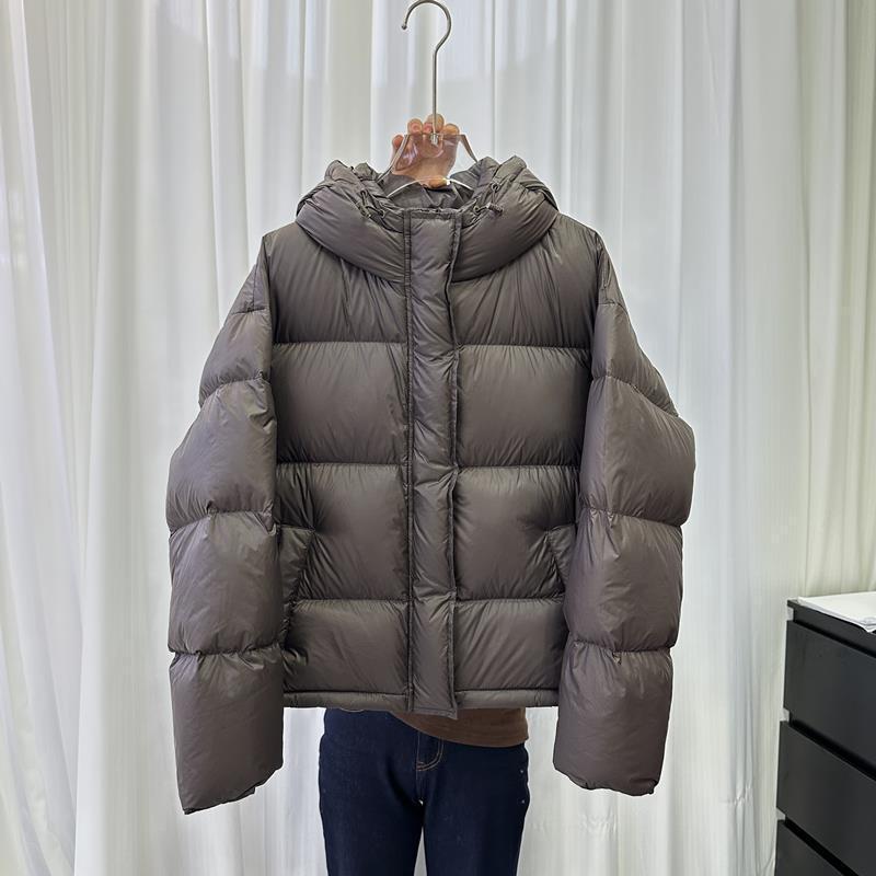 Small Thickeneded Short Cotton Outwear for Women 2025 Winter Trendyy Fashion New Hooded Warm Bread Outwear Trendy