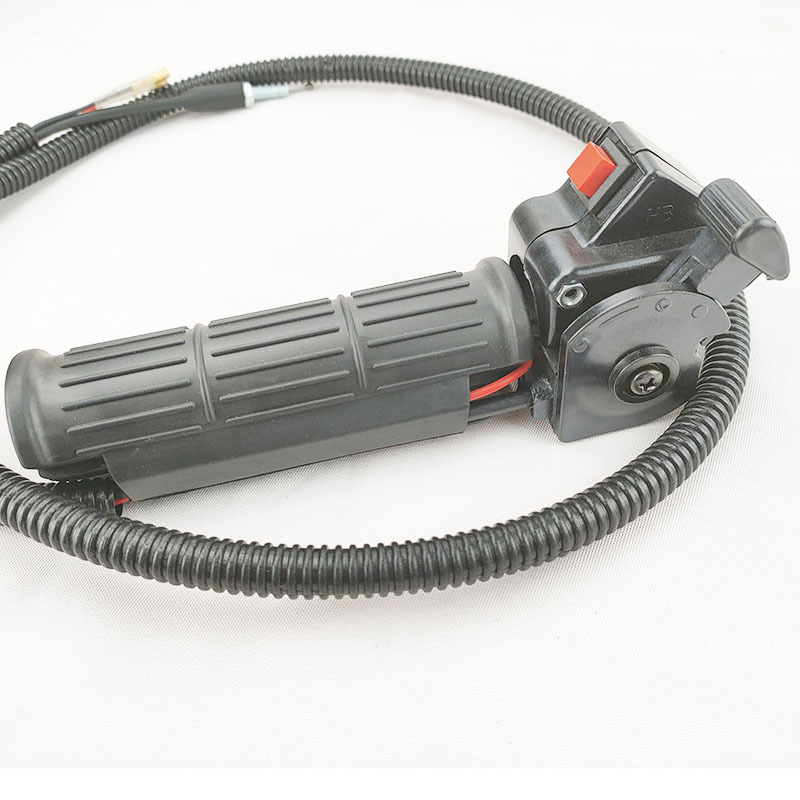 Two-Stroke and Four-Stroke Backpack Brush Cutter Throttle Handle Switch Assembly Auxiliary Grip Brush Cutter Parts Weeding Machine