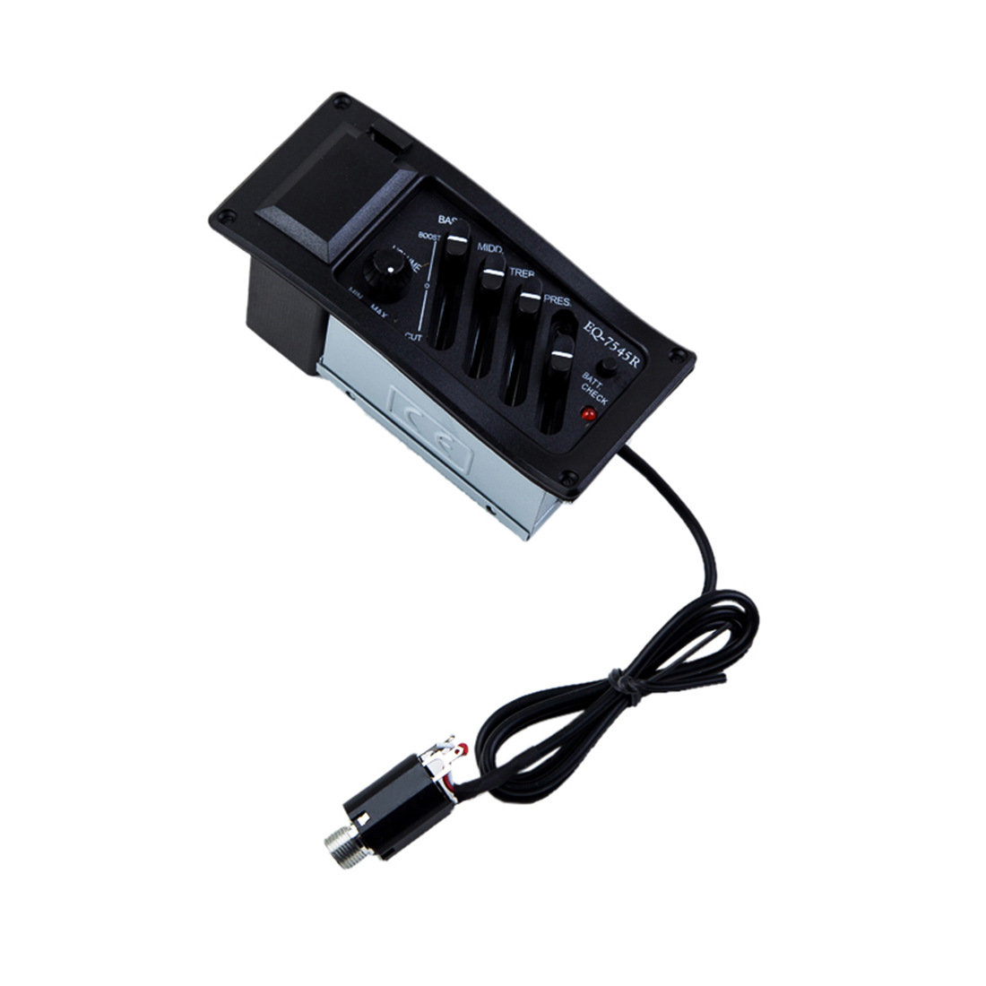 Guitar Four-Segment Equalizer EQ-7545R Acoustic Guitar Modified Electric Box Equalizer Electric Guitar Pickup