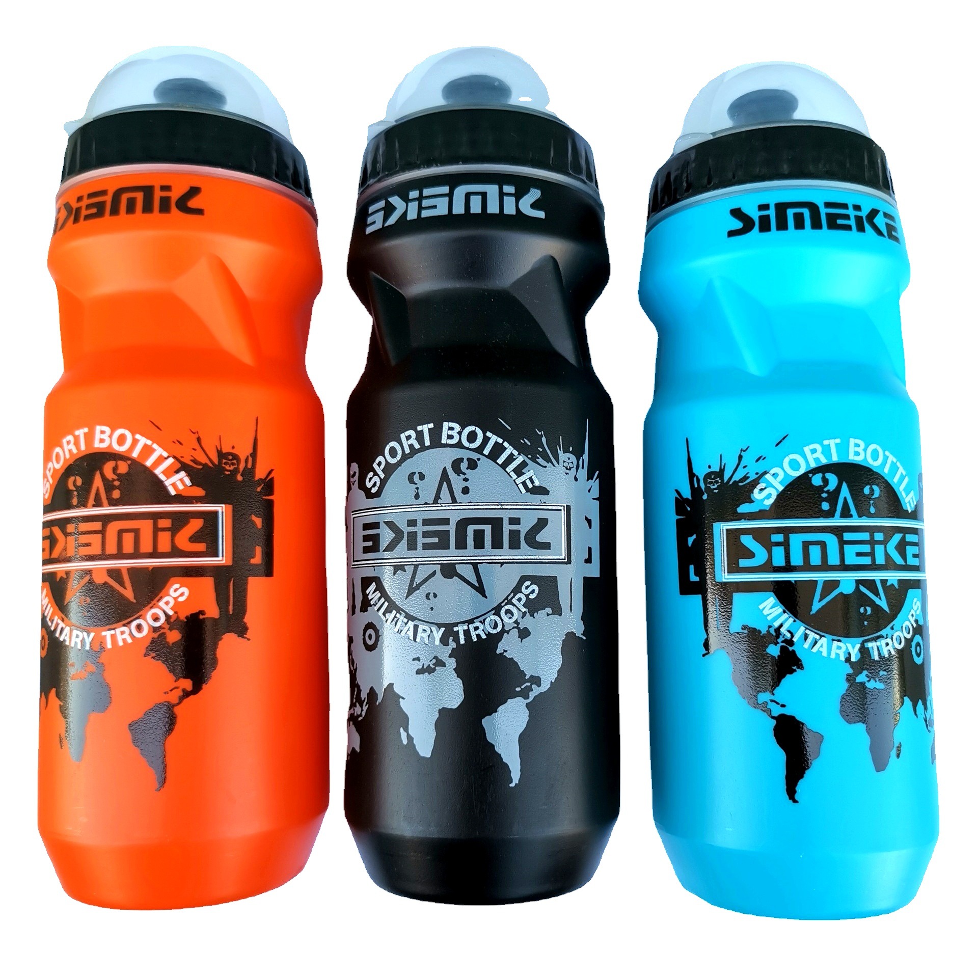 Mountain bike bicycle sports kettle water cup plastic kettle 650ml cycling equipment outdoor supplies
