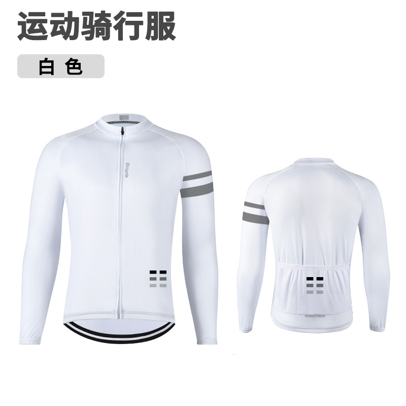 Picture of Cycling Clothing Long-Sleeved Suit Spring & Fall Breathable Quick-Drying Cycling Clothing Mountain Bike Road Bike Cycling Equipment