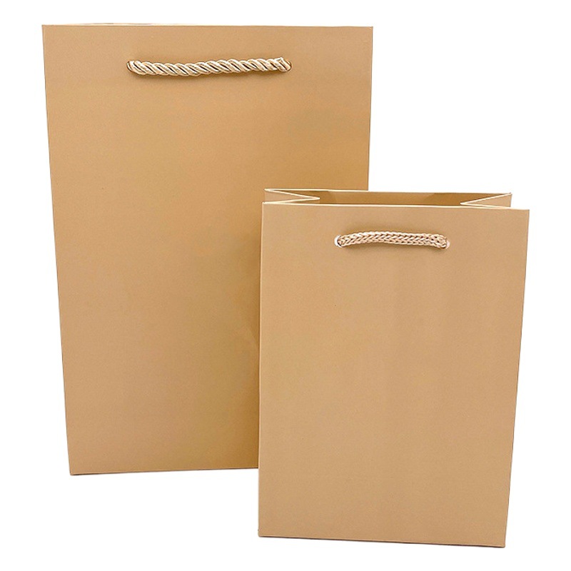 Handbag printing hot stamping silver jewelry packaging handbag storage bag paper bag manufacturers wholesale size