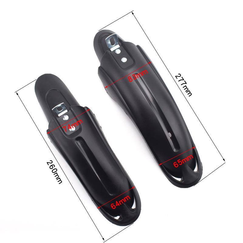 Picture of 12-inch 14-inch 16-inch 18-inch 20-inch universal front and rear mudtile car mudguard for cross-border