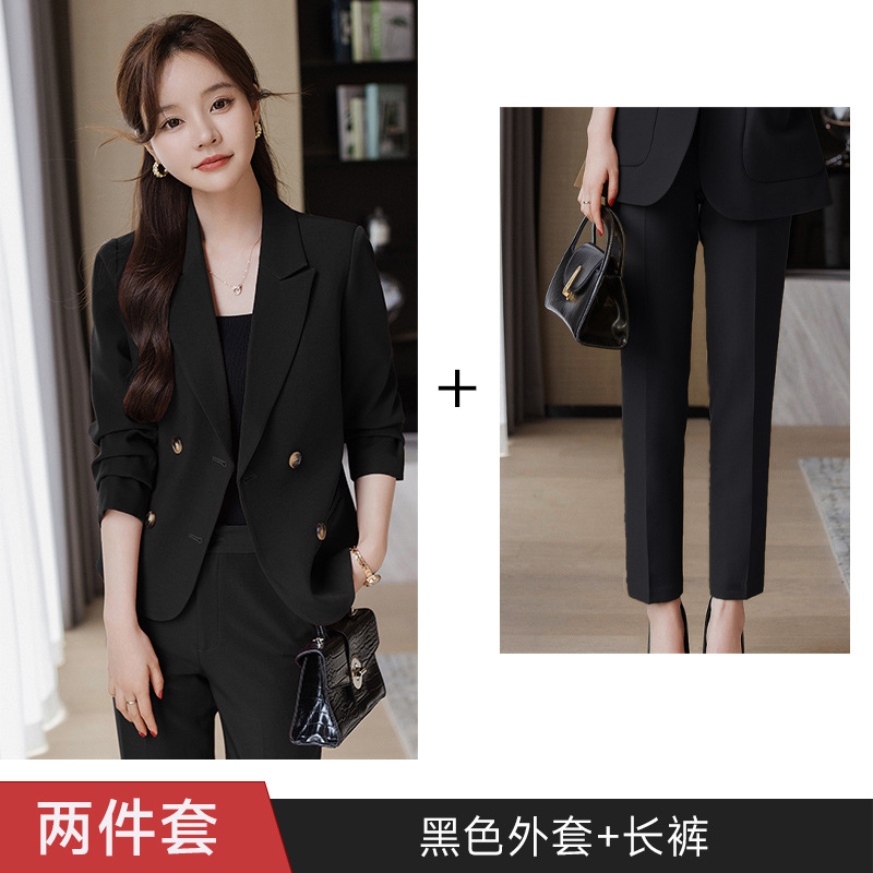 Picture of Small Suit Jacket Women's Spring and Autumn 2025 New High-end Fashion Elegant Goddess Fan Xiaozhong Business Suit suit