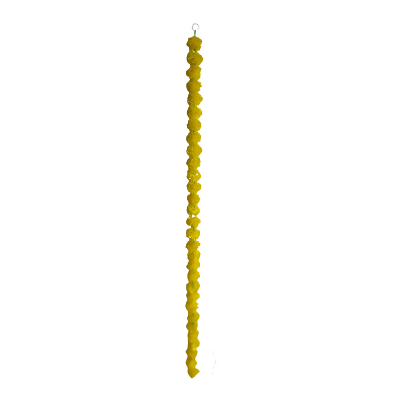Picture of Marigold garland Indian wedding decoration flower string Mexican Day of the dead plastic decorative flower string