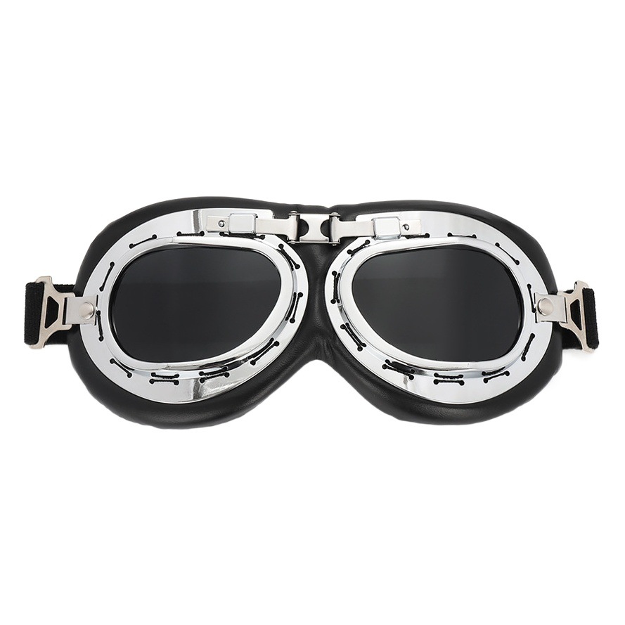 Retro Harley Kading Goggles Motorcycle Riding Glasses Electric Car Helmet Decoration Outdoor Sports Goggles