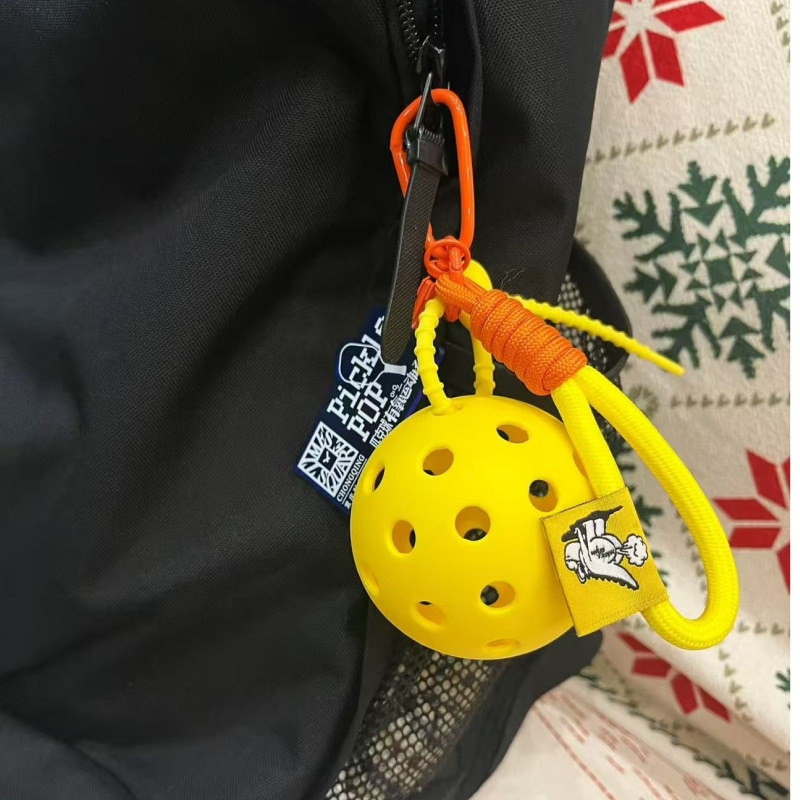 Picture of In-Stock Pickleball Pendants, Pickleball Merchandise, Novel Pickleball Pendants, Mini Pickleball Pendants, Pickleball Pendant Gifts