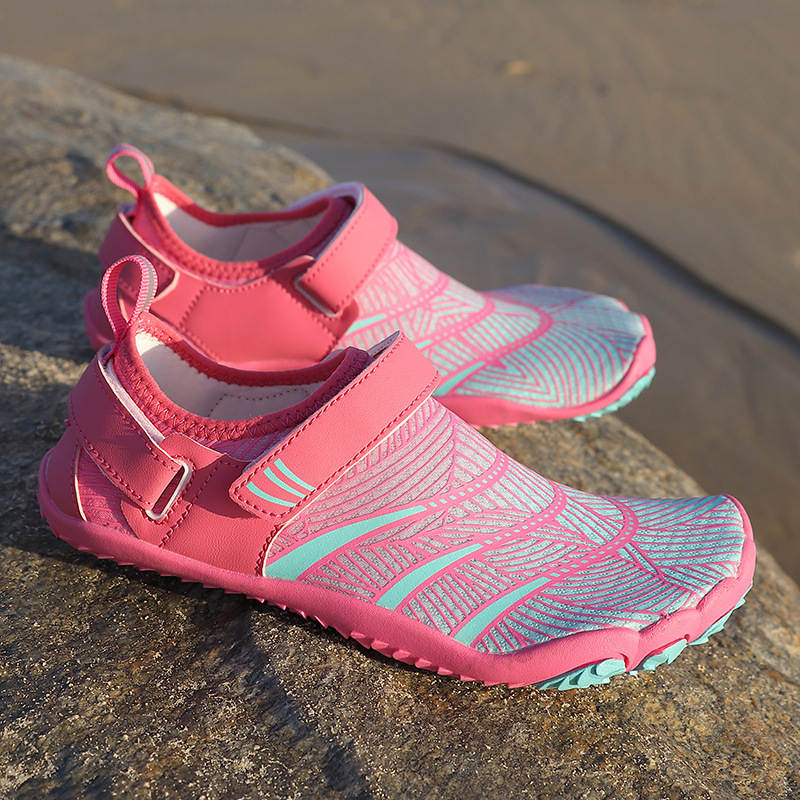 501 new parent-child upstream shoes non-slip swimming outdoor sports fitness wading shoes multi-functional sea beach shoes