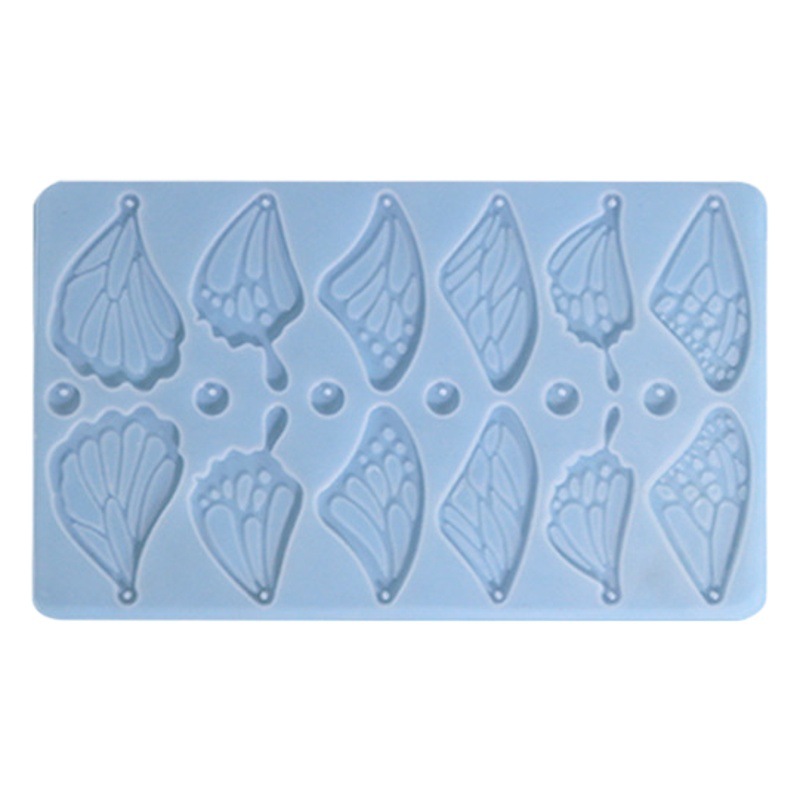 Pompous diy drop glue mold new butterfly wings pendant silicone mold mirror Amazon