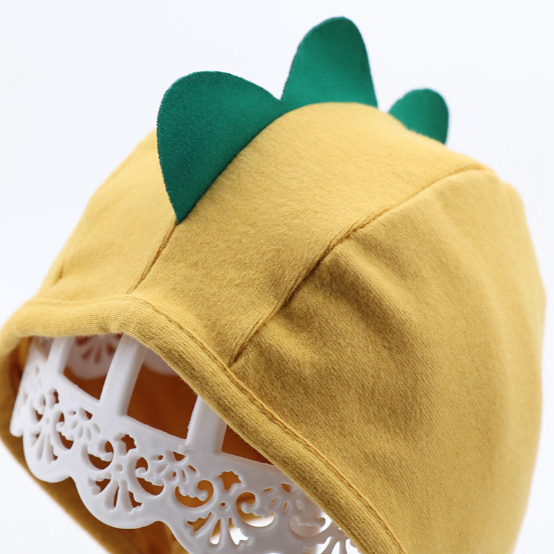 Picture of Baby Hat Spring and Autumn Thin Pure Cotton Cute Super Cute Ear Protection Hat Autumn and Winter Baby Lei Feng Cap Trendy