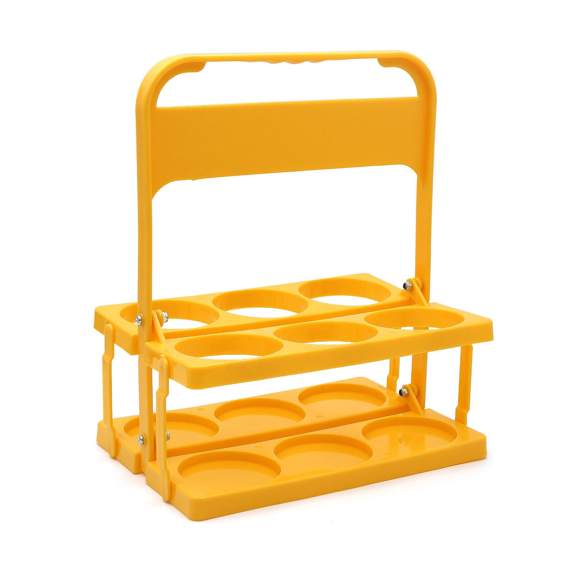 Picture of Foldable Plastic Beer Basket Beverage Beer Holder Sport Kettle Portable Holder Beer Rack