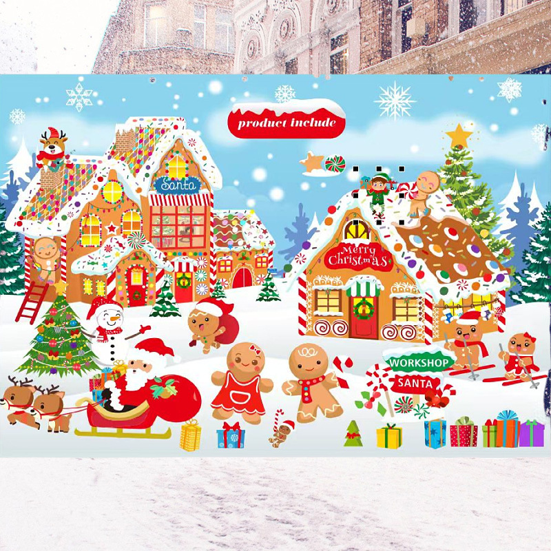 Picture of Amazon cross-border children's early education 3DIY three-dimensional felt game package storyboard learning board printing dinosaur animals
