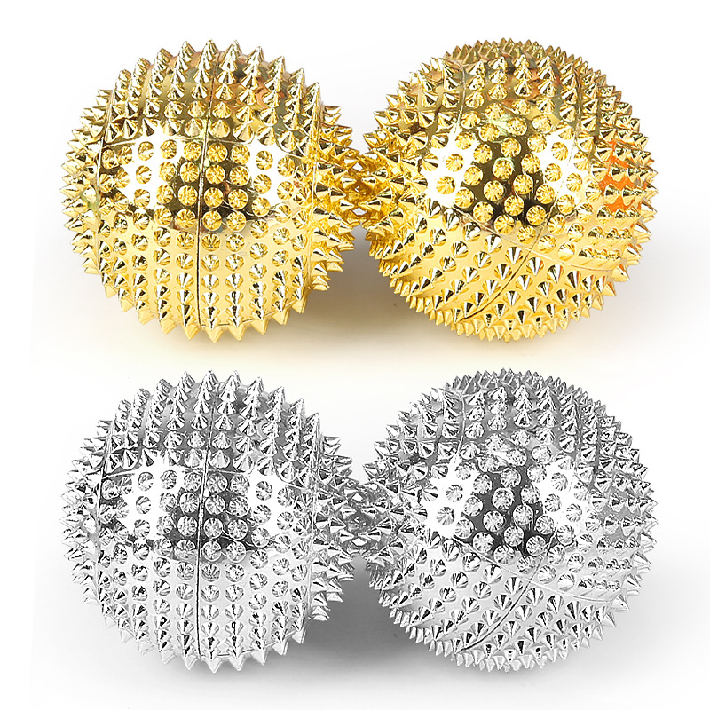 Picture of Magnetic Massage Ball Relaxation Muscle Finger and Foot Pressure Massage Thorn Ball Training Hedgehog Ball Palm Massage Ball