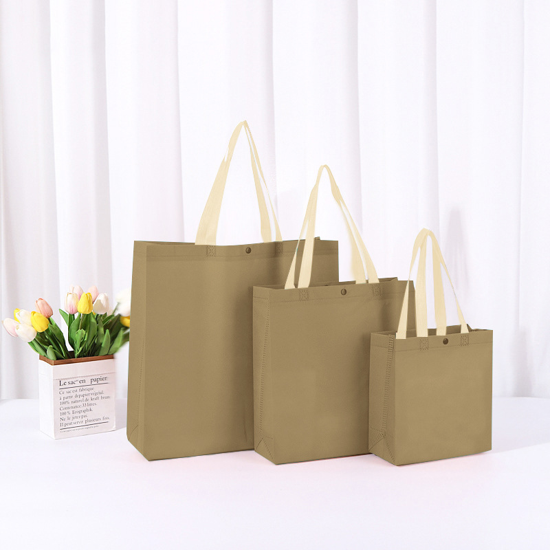 Picture of Customized Non-Woven Fabric Tote Bags for Women's Clothing Stores, Small Batch Logo Printing, Eco-Friendly Non-Woven Bags