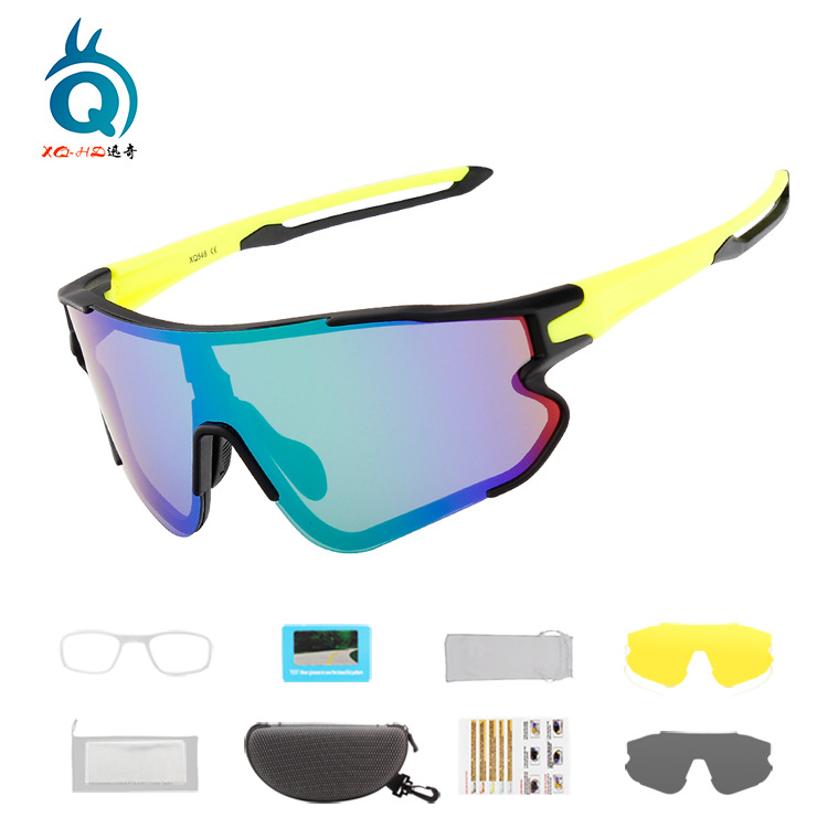 Picture of European and American Outdoor Cycling Glasses for Men and Women Running Sports Eye Protection Myopia Anti-Uv Bicycle Polarized Glasses Wholesale