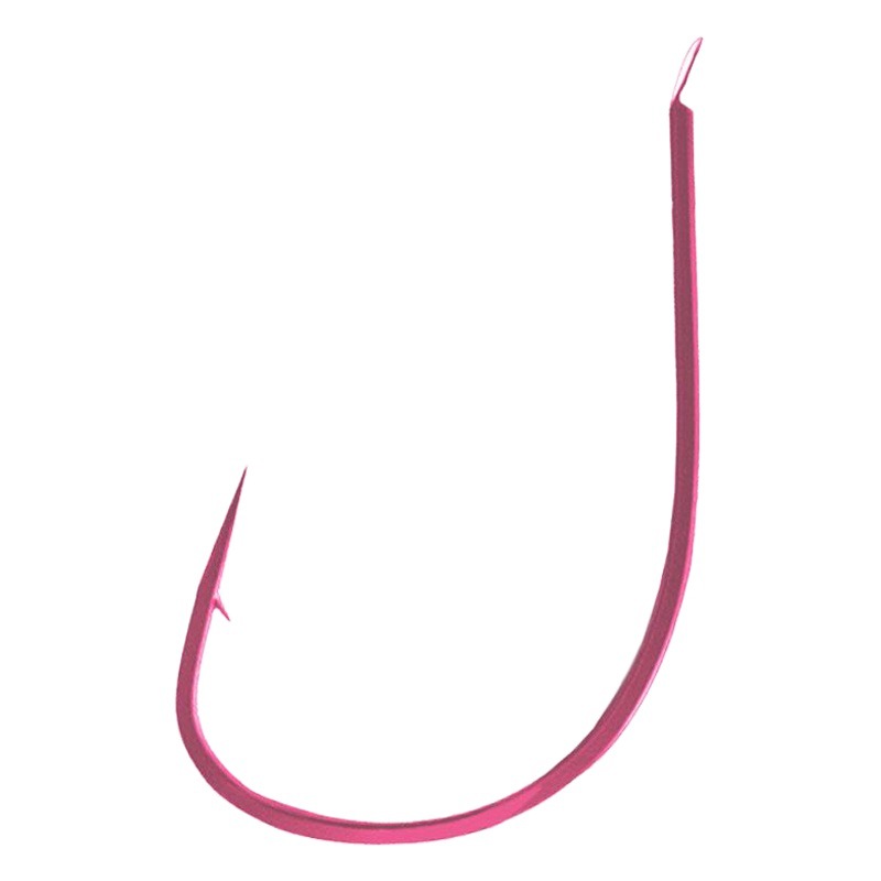 Cyan stream fish hook bulk barbed blue carbon steel flat thin fishing hook fishing gear supplies factory wholesale