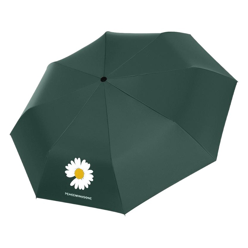 Small Portable 50% Fold Sun Umbrella Large Wholesale Sun Protection UV Sunshade Sunshade Sunrain Umbrella Customized Advertising