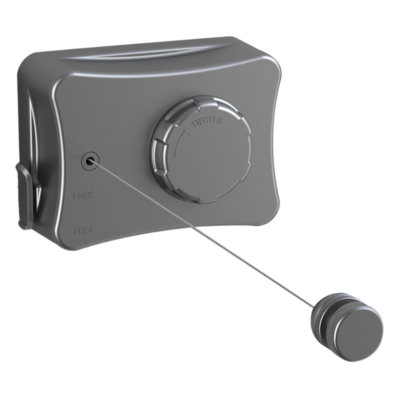 Invisible Clothesline Artifact Rope Indoor Punch-Free Bathroom Retractable Balcony Steel Wire Retractable Rope Rack