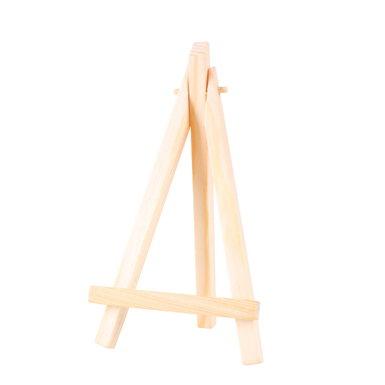 Picture of Wooden Display Mini Easel Desktop Tripod Small Easel New Photo Frame Easel 15*8 Photo Frame Tripod Bracket