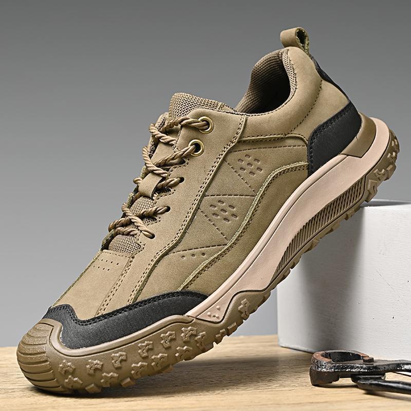 Foreign Trade Export to Australia Original High-End Genuine Leather Casual Sports Shoes Men's Outdoor Hiking Shoes Popular Travel Shoes
