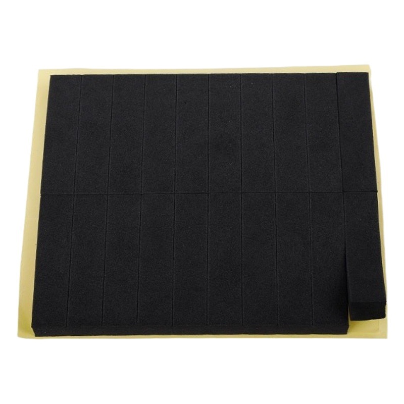 Black Eva Foam Adhesive Die-Cut Molding Shock-Absorbing Cushioning Foot Pads High-Density Eva Adhesive Silicone Pads with Adhesive
