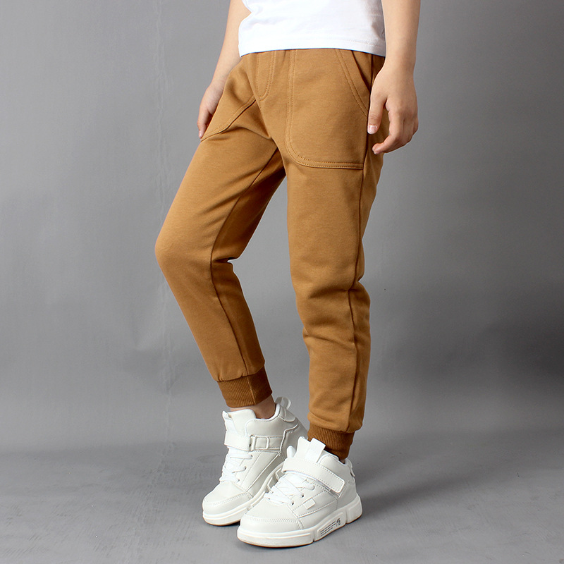 Picture of Spring and Autumn 2024 New Korean Style Boys' Sports Pants Large Children's Pure Cotton Casual Anti-mosquito Trousers Children's Pants
