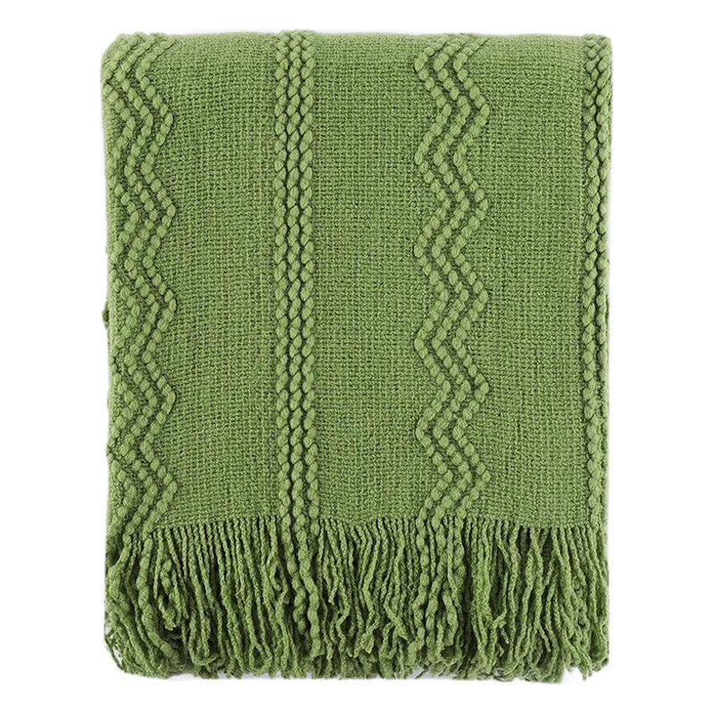 Amazon Tassel Blanket Casual Blanket Nordic Style Sofa Blanket Model Room Towel Indoor Bedside Blanket