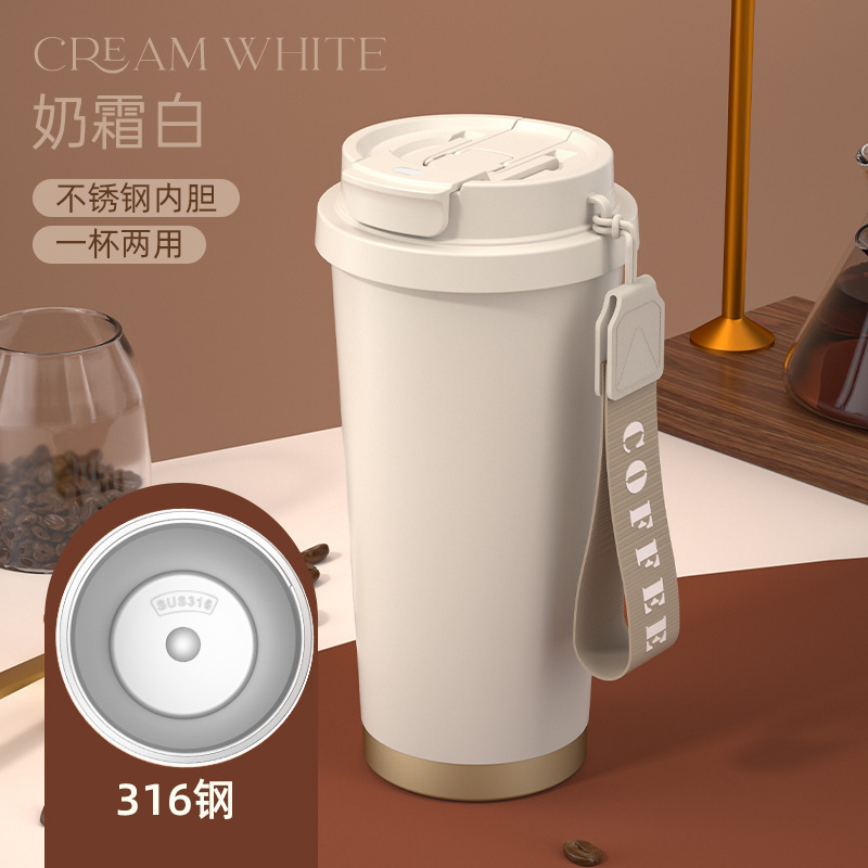 Picture of Intelligent Display Temperature Coffee Cup 316 Stainless Steel Car Vacuum Thermos Cup High Color Value Portable Water Cup for Male and Female Students