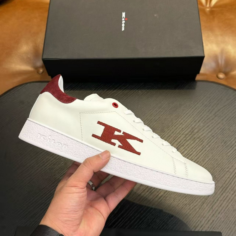 Cross-border Europe new fashion leather shoes lace-up versatile breathable casual sneakers star board shoes light color blocking