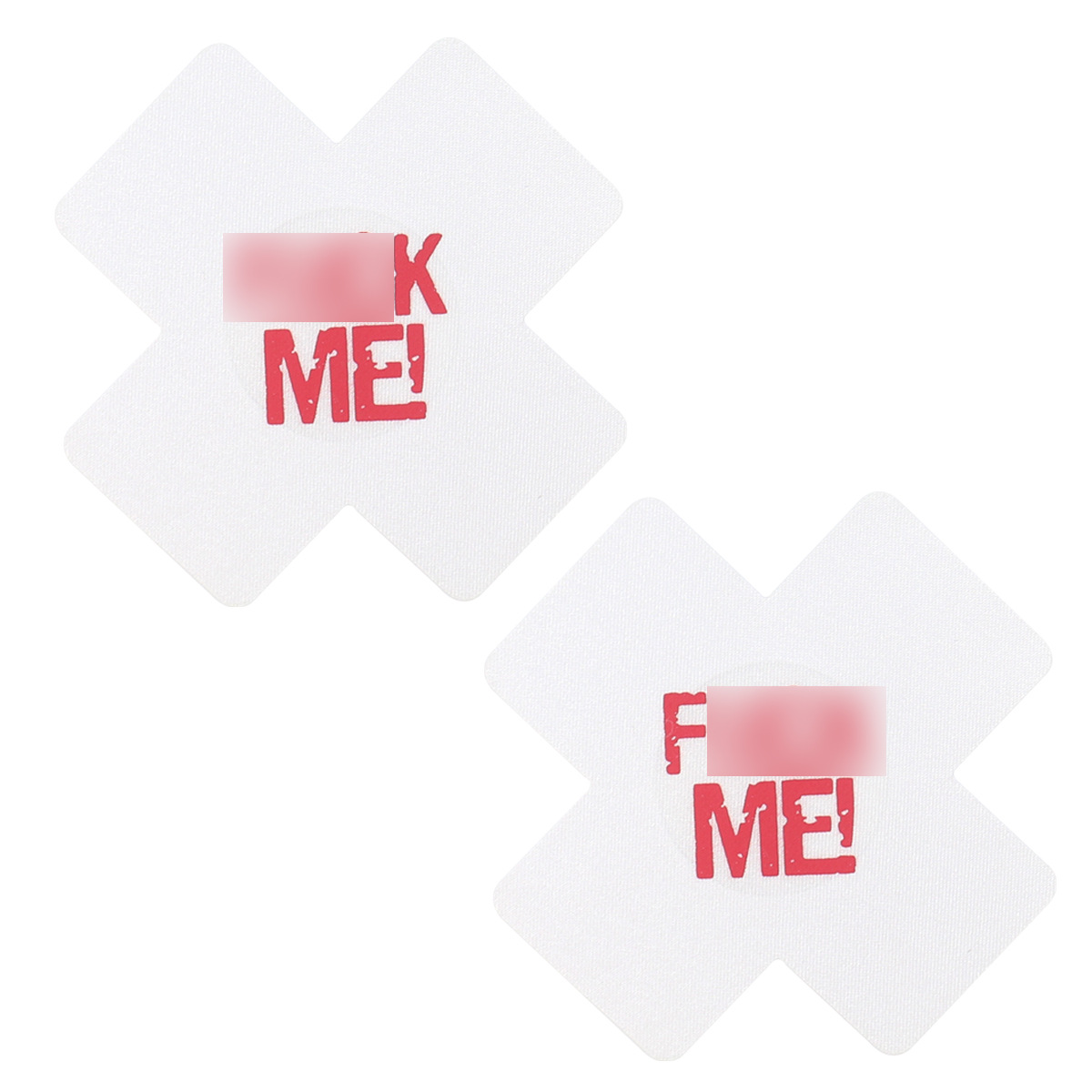 Picture of Cross-Border Hot-Selling Beauty Nipple Patch, Breathable Disposable Nipple Patch, Cross Luminous Breast Patch, Letter Fm Sexy Stain Nipple Patch