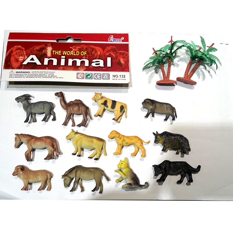 Picture of Cross-border dinosaur animal model simulation children's educational toys mini dinosaur expansion marine animal simulation toys