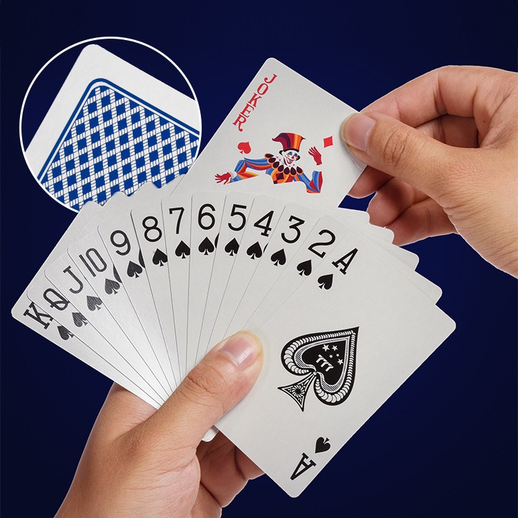 Picture of Special Poker for Egg Blue Core Card Cloth Anti-folding Wear-resistant Non-slip High-grade Egg Professional Fishing Park Ke