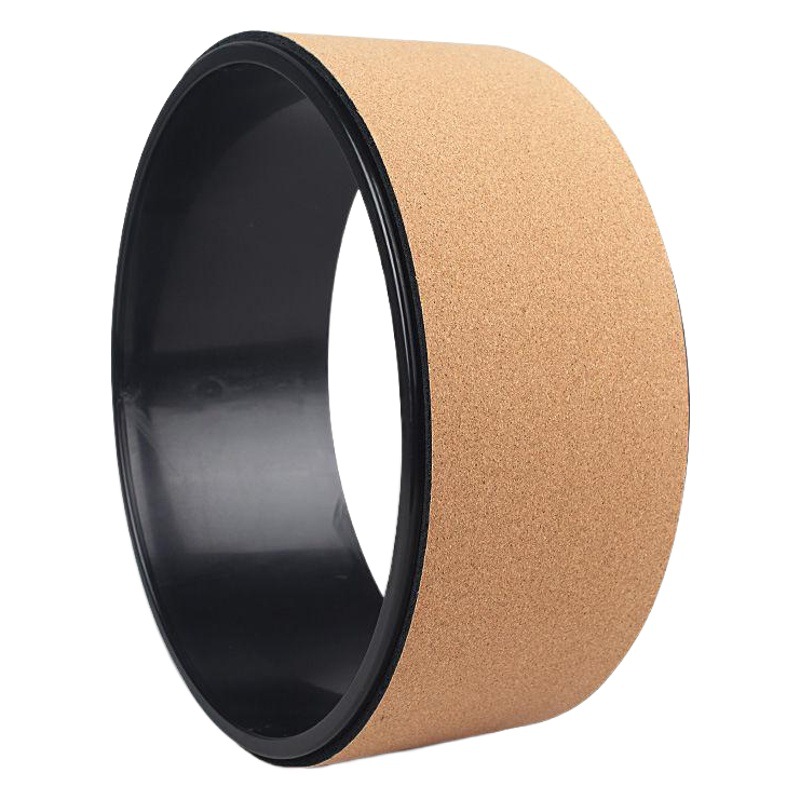 Natural Cork Yoga Wheel Rolling Back Open Back Beginner Professional Back Bending Opener Back Bending Artifact Drop Shipping